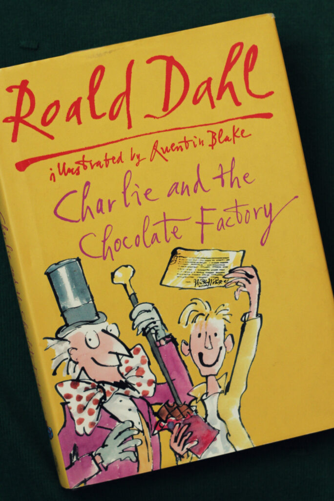 Roald Dahl, Charlie  and the Chocolate Factory, Willy Wonka