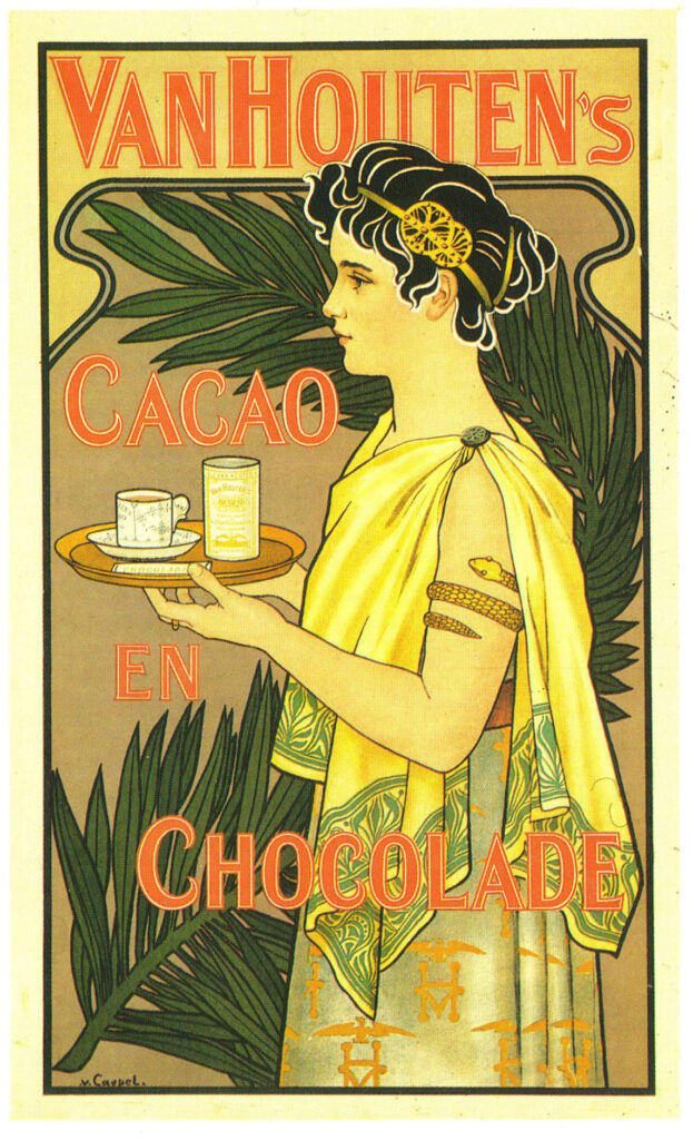 Cartel de cocoa de van Houten